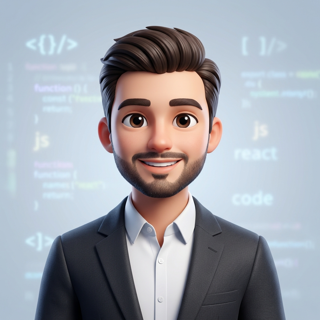 Rahul Sharma 3D Memoji Avatar